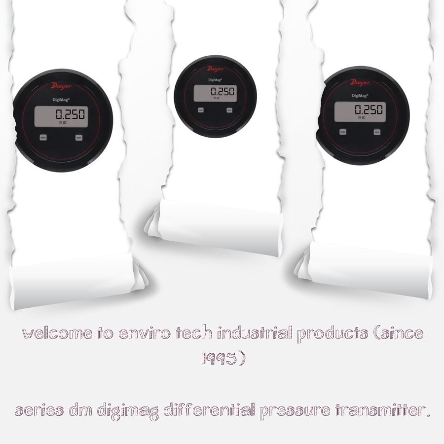 Dwyer DM-252 DigiMag Differential Pressure Transmitter Range 30-0-30 Pa