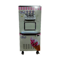 Premium Soft Serve Gelato Ice Cream Machine - Digital Display, Easy Maintenance