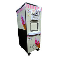 Premium Soft Serve Gelato Ice Cream Machine - Digital Display, Easy Maintenance