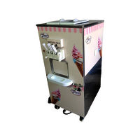 Touchscreen Softy Ice Cream Vending Machine - Customizable Options