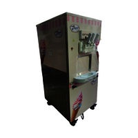 Touchscreen Softy Ice Cream Vending Machine - Customizable Options