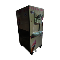 Dual Flavor Soft Serve Gelato Ice Cream Machine - Mix Function Included
