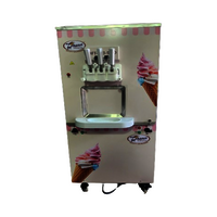 Dual Flavor Soft Serve Gelato Ice Cream Machine - Mix Function Included