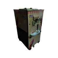 Dual Flavor Soft Serve Gelato Ice Cream Machine - Mix Function Included