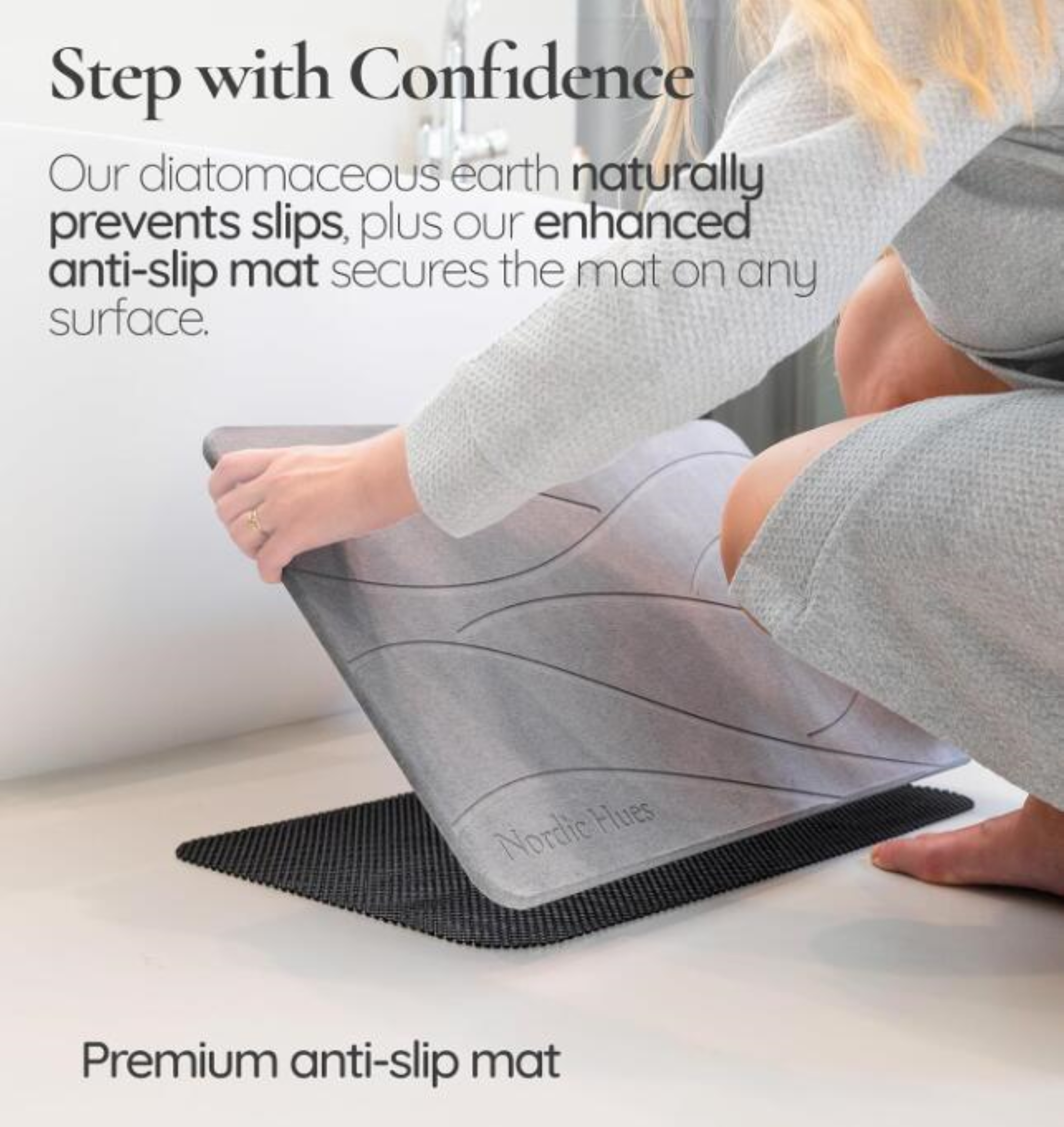 Diatom Mud mat non-slip kitchen bathroom rugs