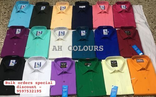 Cotton shirts