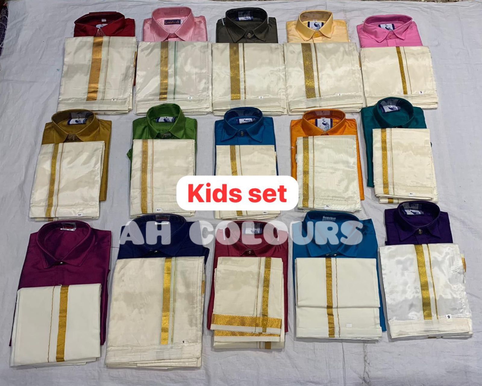 KIDS DOTHI  SHIRT COMBO