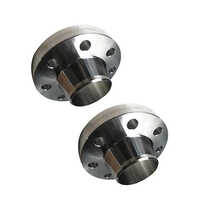 316 Stainless Steel Flanges - Round, 5-10 Inch | Welding Neck Design, ASTM A105 Standard, Silver Finish, Warranty Included