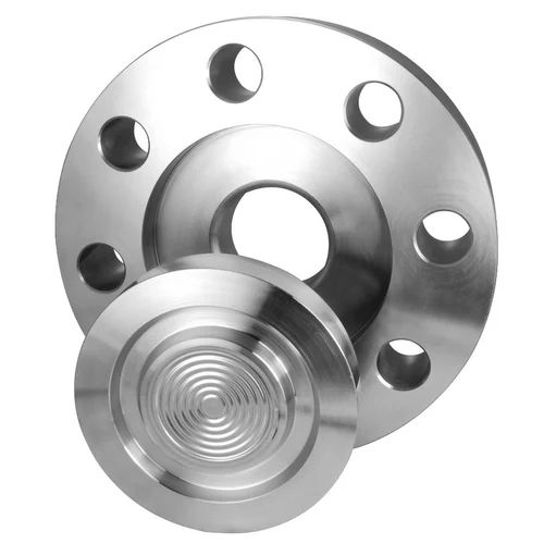 Titanium Slip On Flanges - Color: Silver