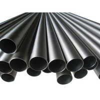 Titanium Round Pipe - Color: Silver
