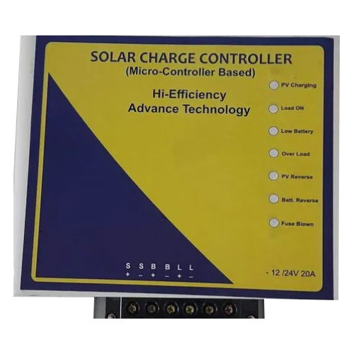 Micro Controlled Based Solar Charge Controller