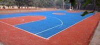 Outdoor Synthetic Basketball Court Flooring