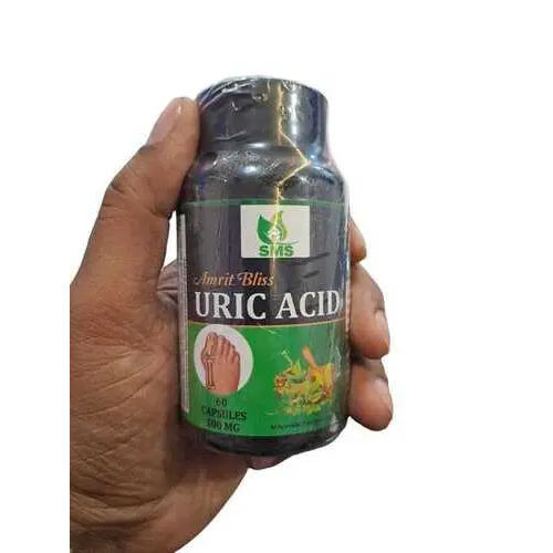 500Mg Amrit Bliss Uric Acid Capsules - Product Type: Herbal Medicine