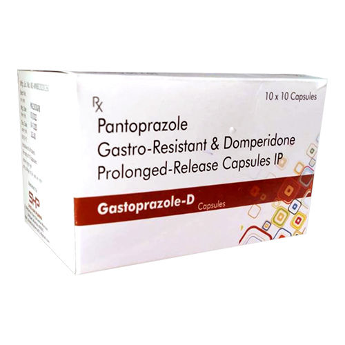 Pantoprazole Gastro-Resistant And Domperidone Prolonged-Release Capsules Ip - Drug Type: General Medicines