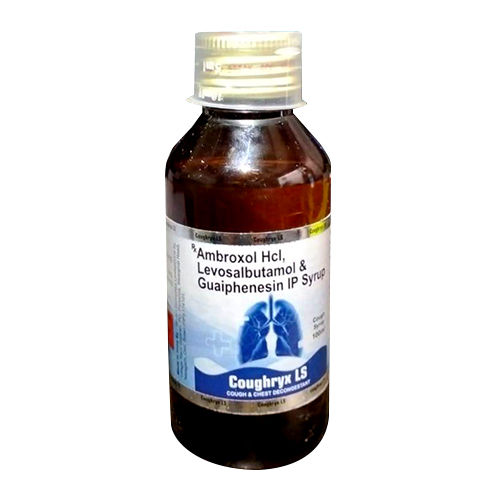 Ambroxol HCI LEvosalbutamol And Guaiphenesin IP Syrup