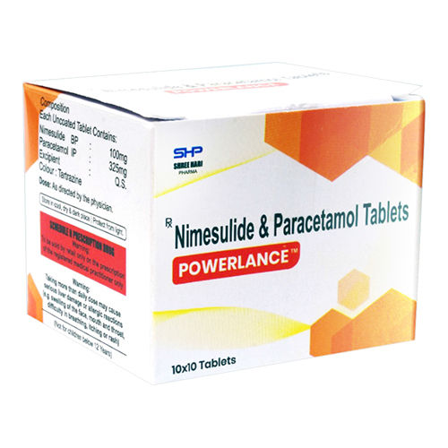 Nimesulide And Paracetamol Tablets - Drug Type: General Medicines