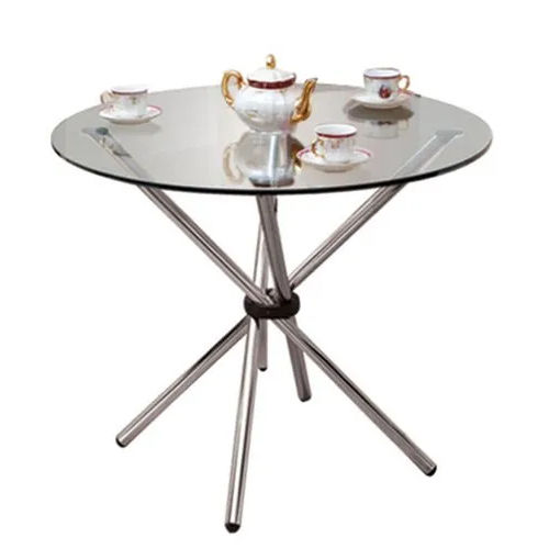 Gc-904 Cafe Table - Color: Silver