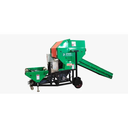 Round Bailer Silage Packing Machine - Color: Green