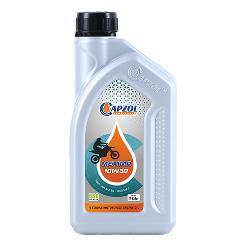 Maxima 4T- Sae 10W30 Api Sn - 1Ltr Engine Oil - Application: Automobile Industries