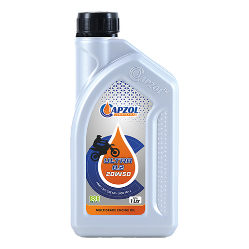 Ultra 0.2- Sae 20W-50 1Ltr Api Sn Multigrade Engine Oil - Application: Automobile Industries