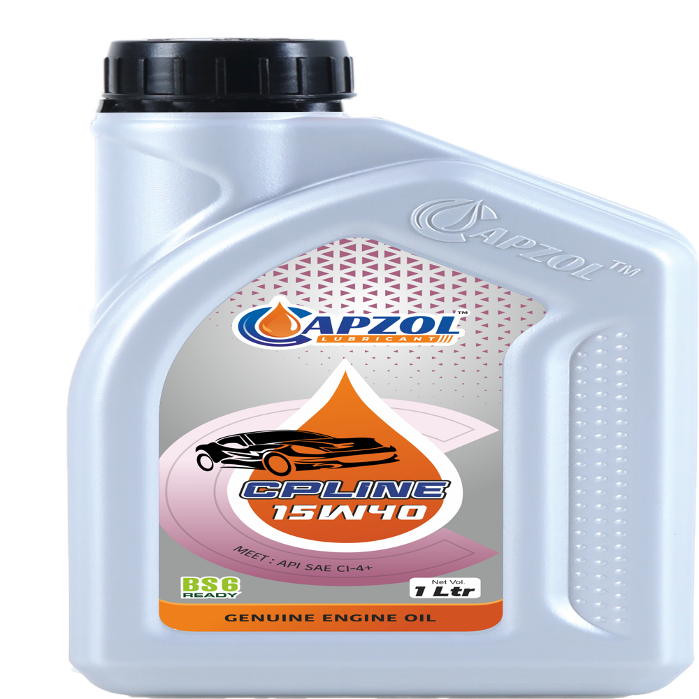 CPLINE 15W40 Engine Oil - 1 Liter Can, Premium Quality for Three-Wheelers, Superior Engine Protection and Lubrication