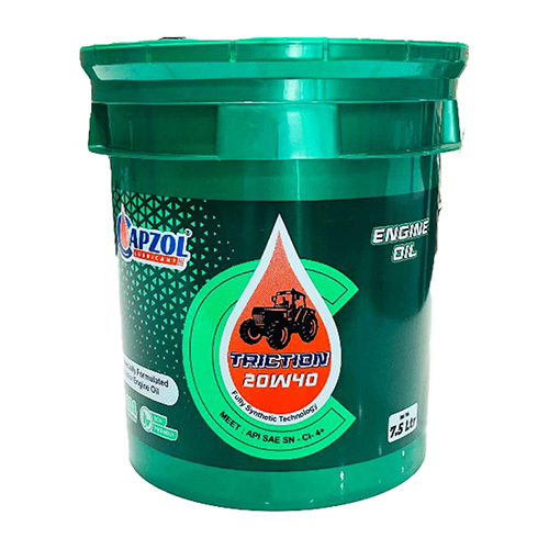 Triction 20W40 7.5Ltr Engine Oil - Application: Automobile Industries