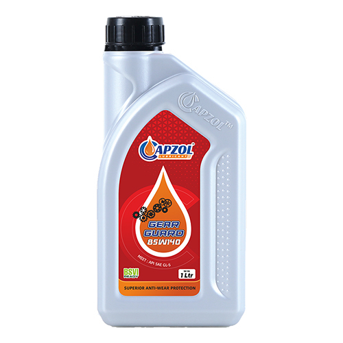 GEAR GUARD - 85W140 1Ltr Engine Oil | Optimal Gear Protection, Prevents Wear and Tear, Normal Smell, Easy Storage Can
