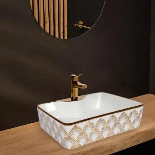 1001 L485 X W370 X H130 Decorative Bathware And Tabletop - Feature: High Quality