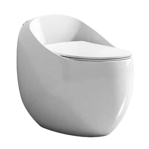 Rg-11301 660 X 470 X 620 Mm White Glossy One Piece Toilet- S Trap - Feature: High Quality