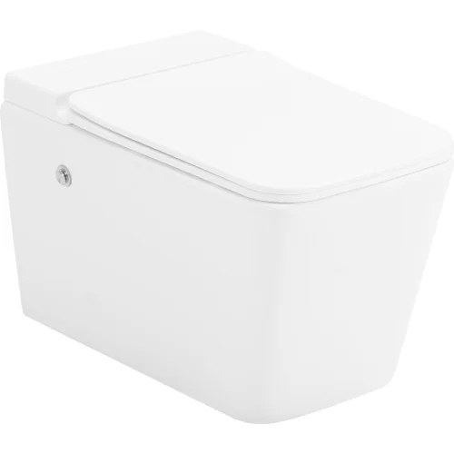 SW-112 590x360x380 mm White One टुकड़ा Toilet-S Trap