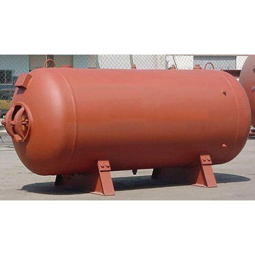Industrial Pressure Vessel - Color: Red