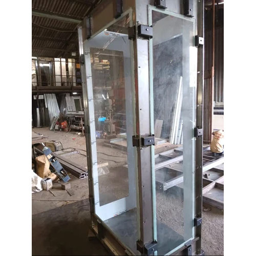 Stainless Steel Elevator Cabin - Color: Silver