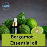 Bergamot Essential Oil - 100% Pure Herbal Extract, 36 Months Shelf Life - Ideal For All Age Groups, Store In Dry Place