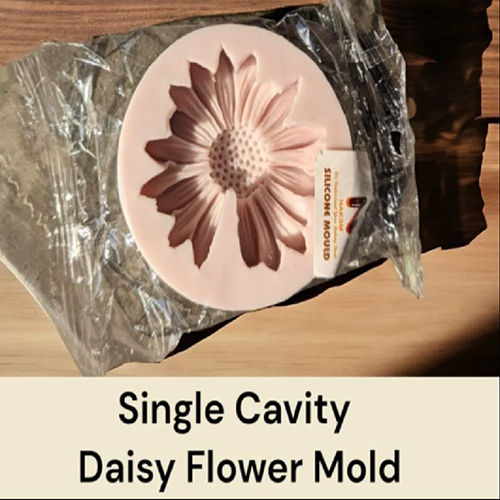 Single Cavity Daisy Flower Silicone Mold - Cavity: 1