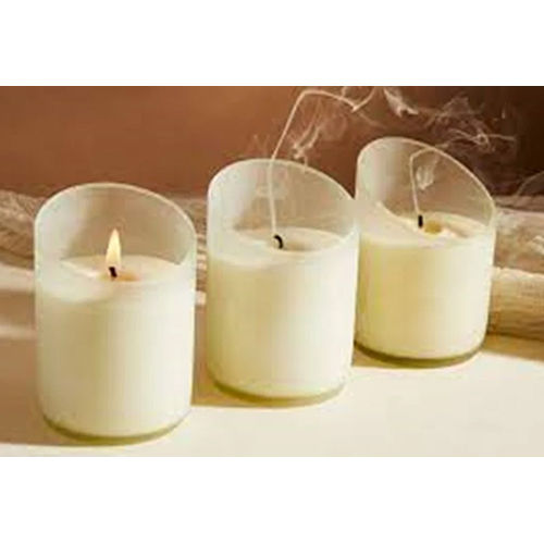 Soy Wax Candle - Color: White