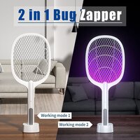 Mitsico Mosquito Racket, Mosquito Bat, Anti Mosquito Racquet Rechargeable Mosquito Killer Racket