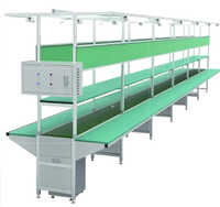 PCB Insert Conveyor - Mild Steel, 60-100 Foot Length | 50 Kg Load Capacity, 60 m/m Speed, Durable Belt Structure