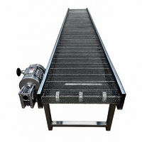 Heat Resistant Mess Conveyor - Belt Type: Stainless Steel Mesh Belt