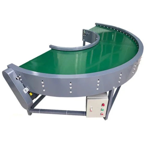 Curved Belt Conveyor - Load Capacity: More Than 1000  Kilograms (Kg)