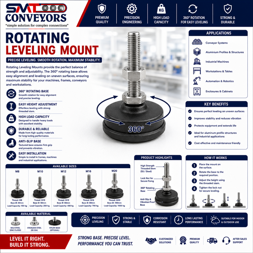 Fixed Leveling Mount - Color: Silver