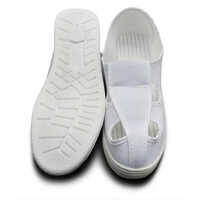 Esd Safety Shoes - Rubber Material, All Sizes Available, White Color | 1 Year Warranty For Medical Use