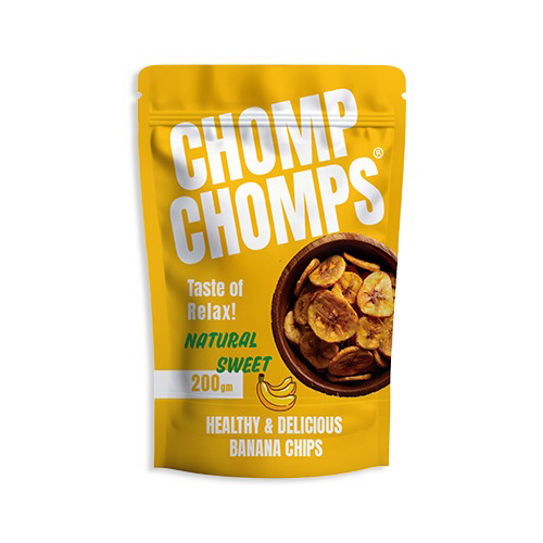 Natural Sweet Healthy And Delicious Banana Chips