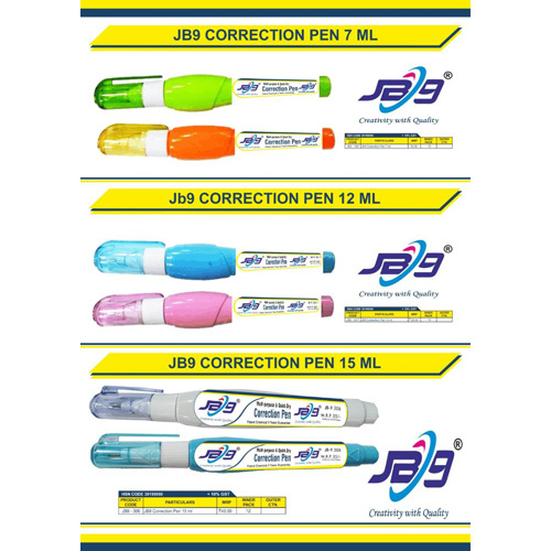 7 ML Correction Pens