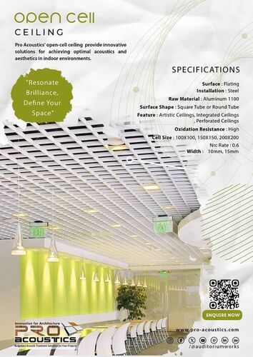 Auditorium Open-Cell Ceiling Tile