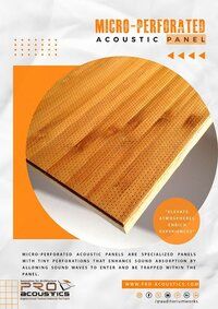 Micro Perforated Acoustic Panel