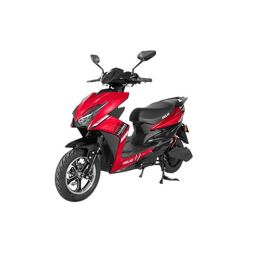 Legender Red Color Electric Scooter - Origin: India