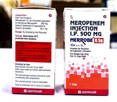 Meropenem Injection IP 500mg