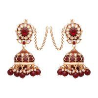 Kundan Earrings |Bridal Kundan Jhumki |Pearl Kundan Jhumki| Kundan Jhumki| Meenakari Kundan Jhumki |Traditional Kundan Jhumki