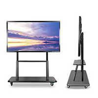 Tv Interactive White Panel Stand - Dimensions: Various  Available Millimeter (mm)