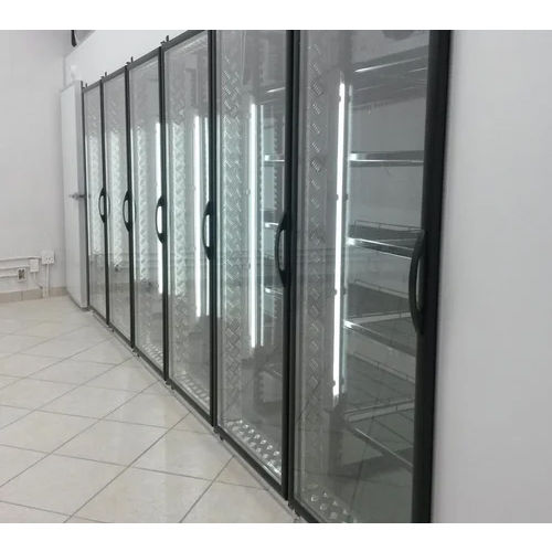 Glass Door Display Cold Room - Material: Stainless Steel